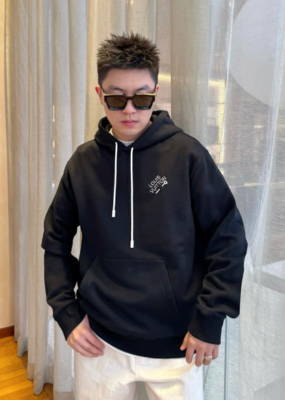 TJ셀러/루이비통 남성 로고 자수 후드티