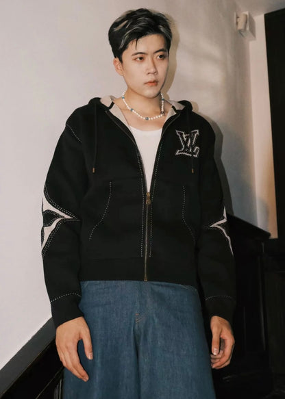 TJ셀러/루이비통 남성 지퍼 후드