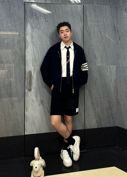 TJ셀러/톰브라운 남성 지퍼 후드 외투