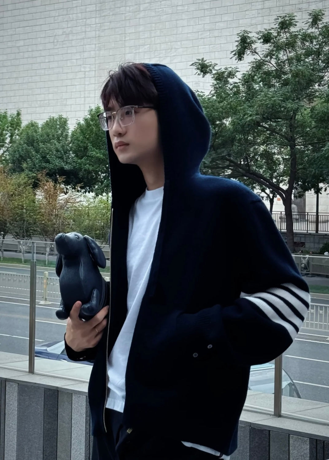 TJ셀러/톰브라운 남성 지퍼 후드 외투