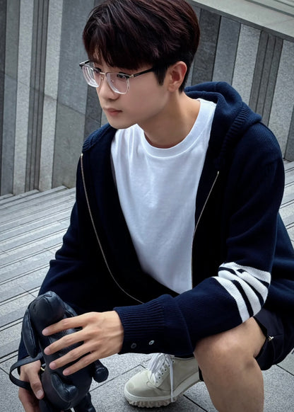 TJ셀러/톰브라운 남성 지퍼 후드 외투