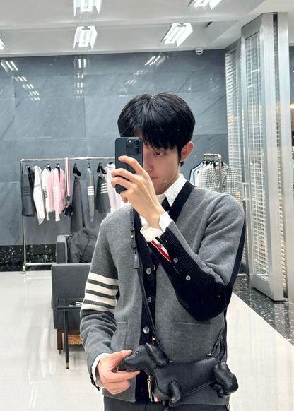 TJ셀러/톰브라운 남성 울 니트 카디건