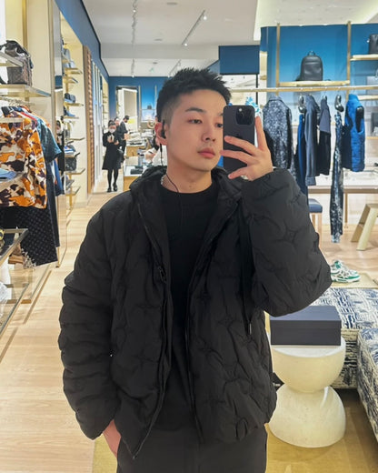 TJ셀러/ 루이비통 남성 후드 코트 자켓