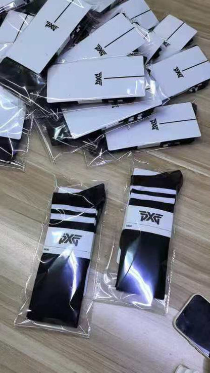 마이골프/PXG 남성 통풍 미들 양말