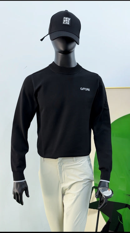 마이골프/G/FORE  남성 긴팔 원판 속건 니트