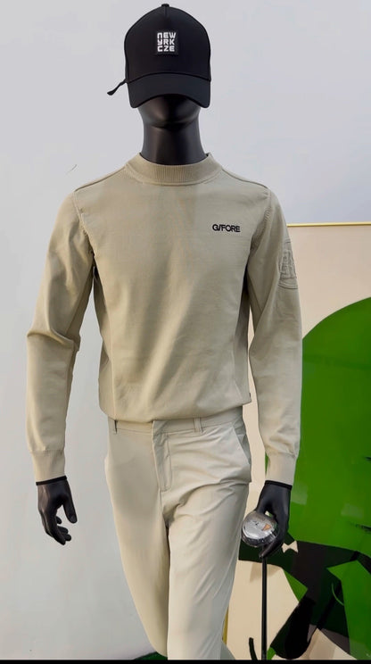 마이골프/G/FORE  남성 긴팔 원판 속건 니트