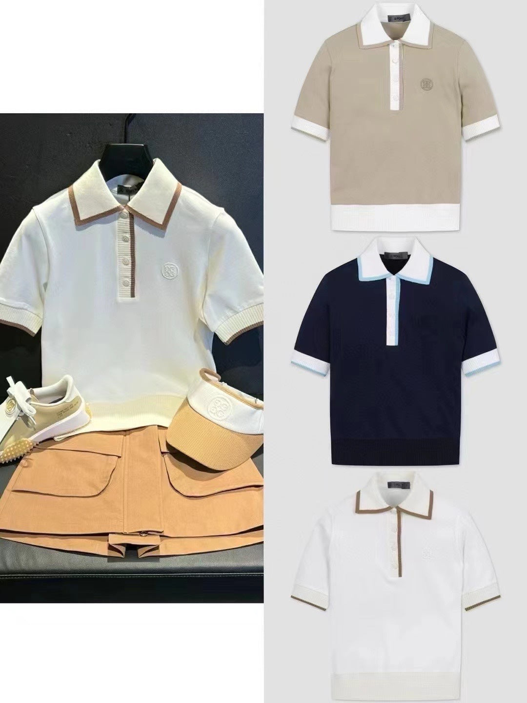 마이골프/G/FORE 여름 신상 여성 반팔