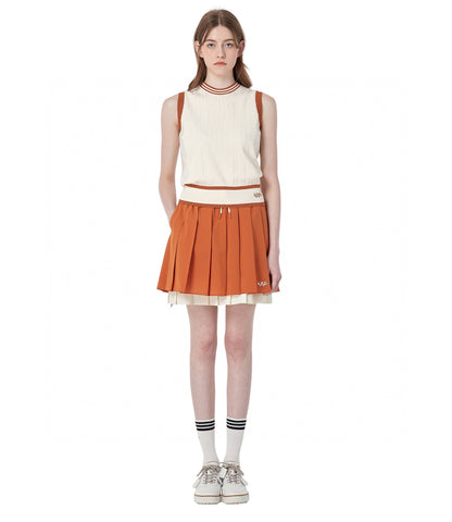 마이골프/APC 여성 스트라이프 니트 조끼