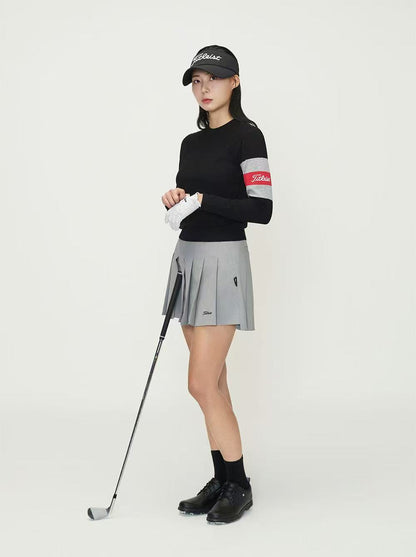 마이골프/Titleist 여성 골프 긴팔 니트