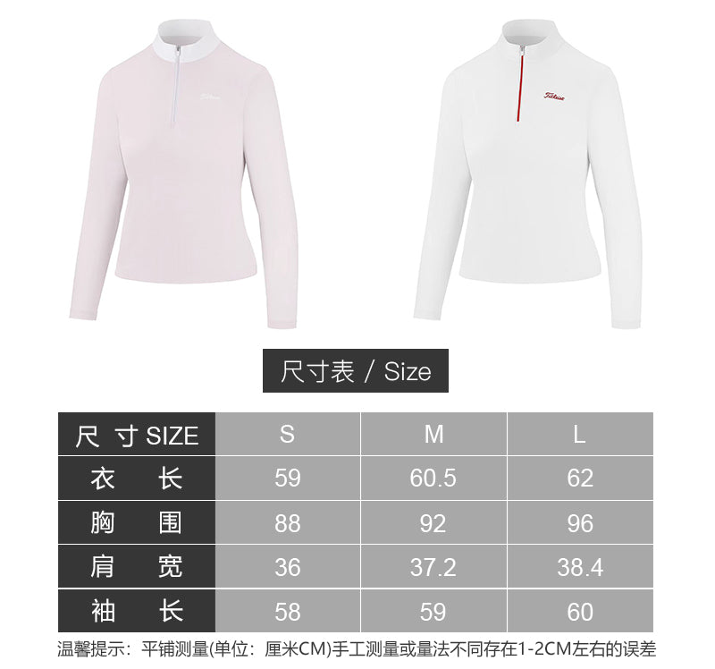 마이골프/Titleist 여성 긴팔 티셔츠
