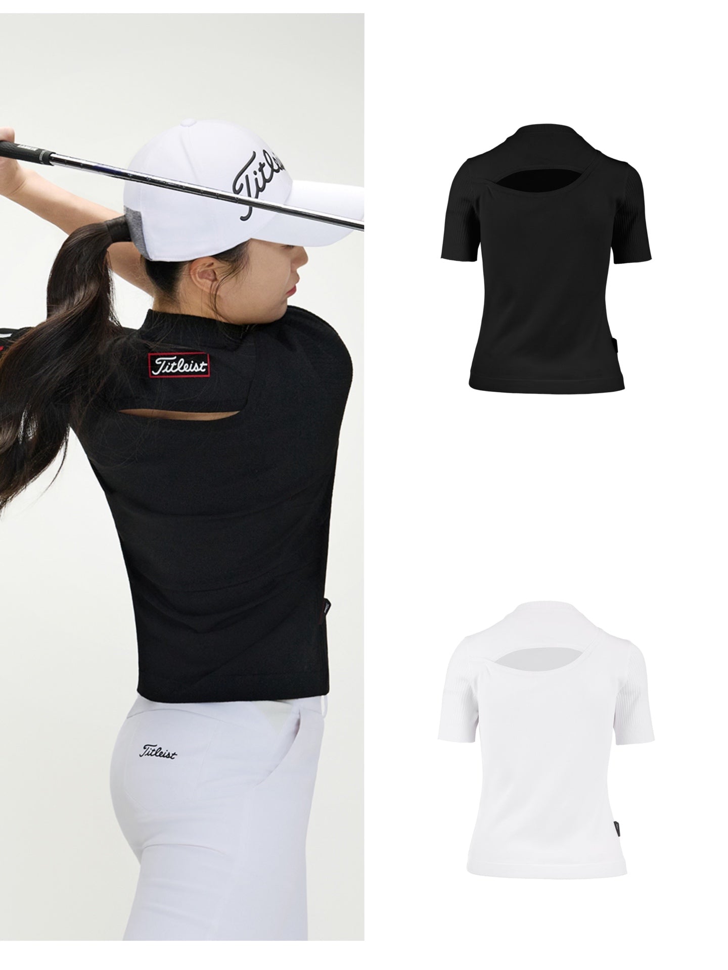 마이골프/Titleist 여성 반팔