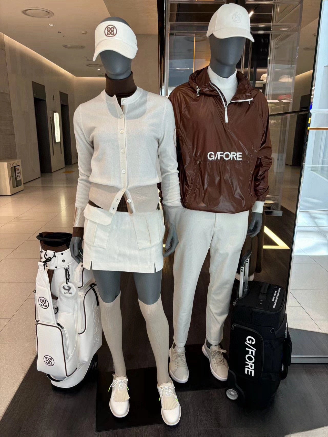마이골프/G/FORE 남성 속건 방풍 자켓
