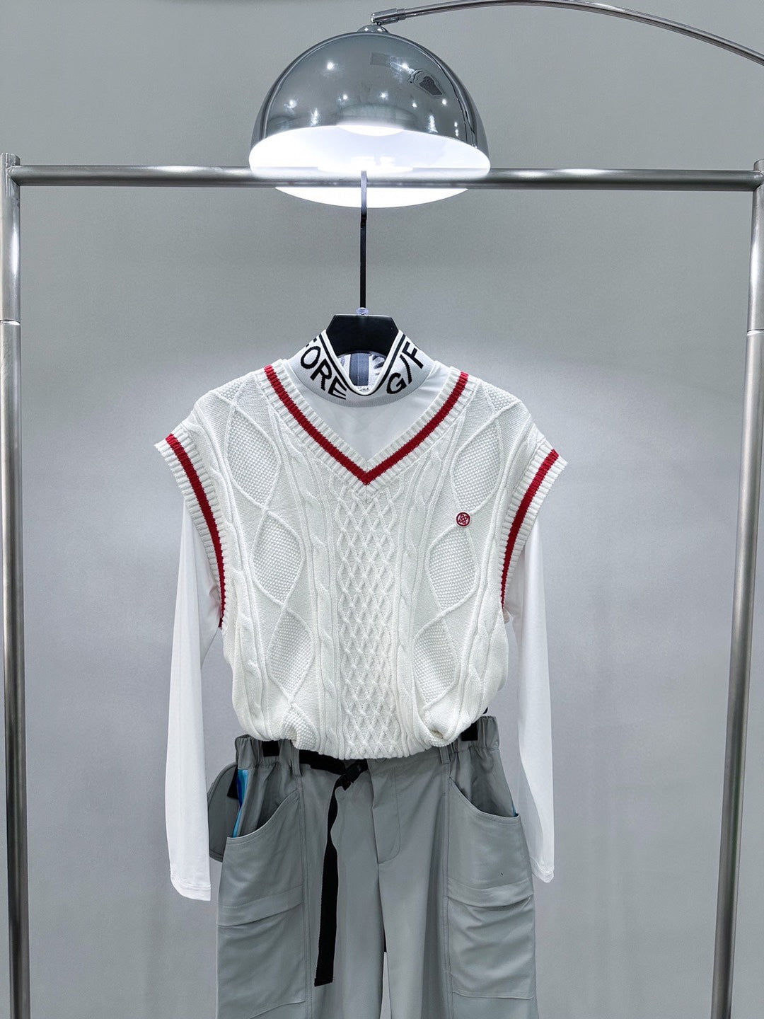 마이골프/G/FORE 남성 니트 조끼