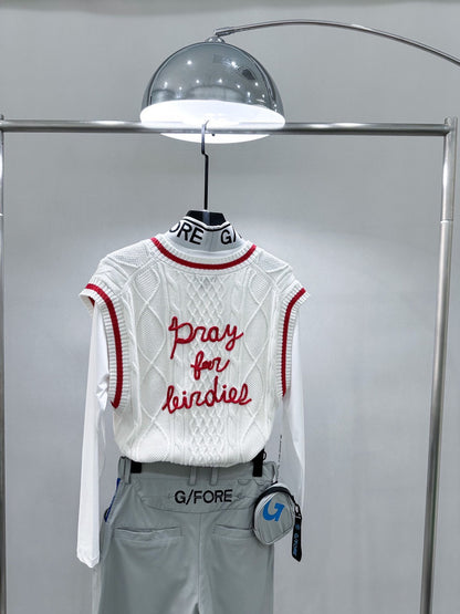 마이골프/G/FORE 남성 니트 조끼