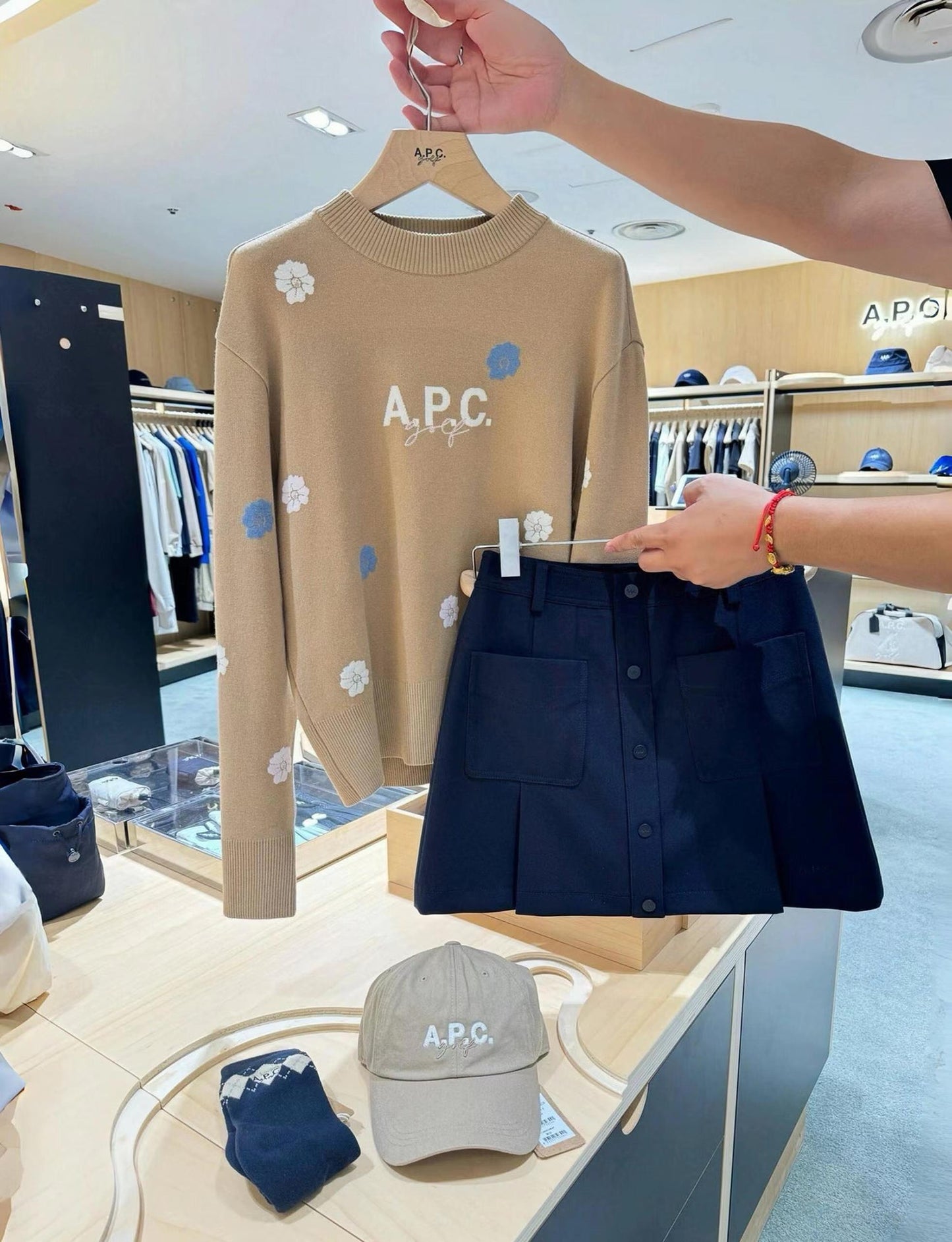 마이골프/APC 여성 니트