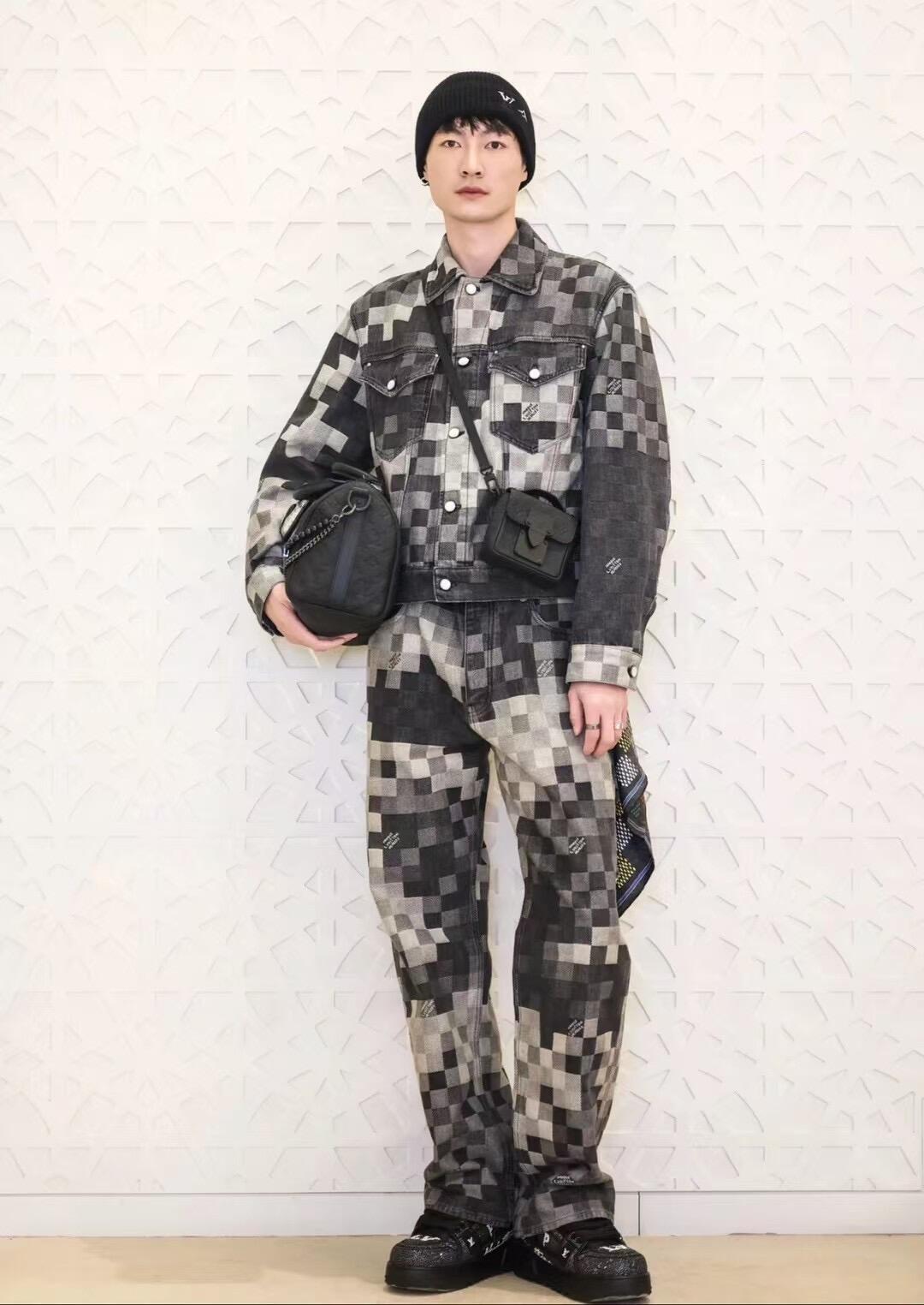 R공장/루이비통 남성 데님 자켓