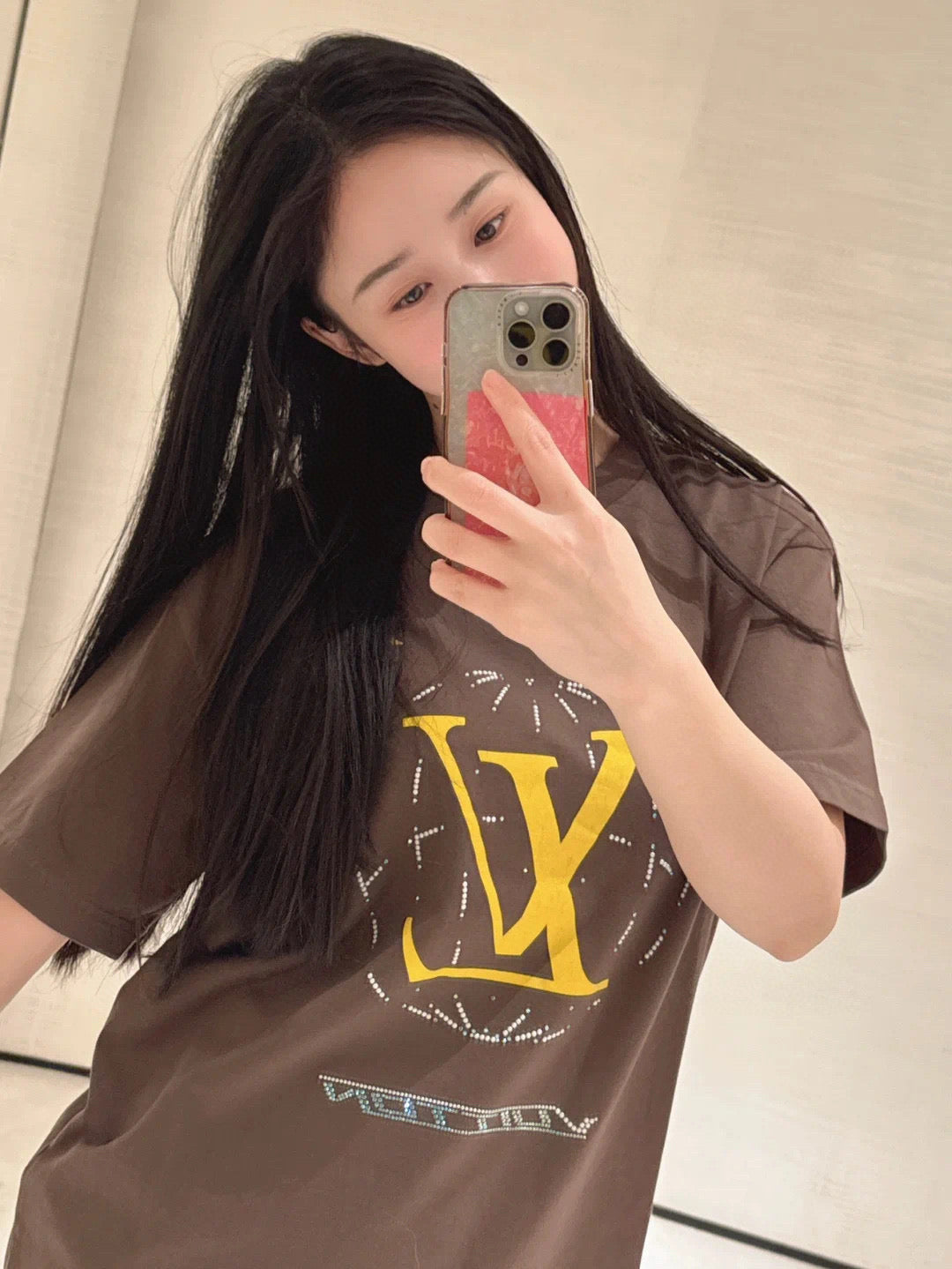 체인2호/루이비통 남성 라운드넥 반팔 티셔츠