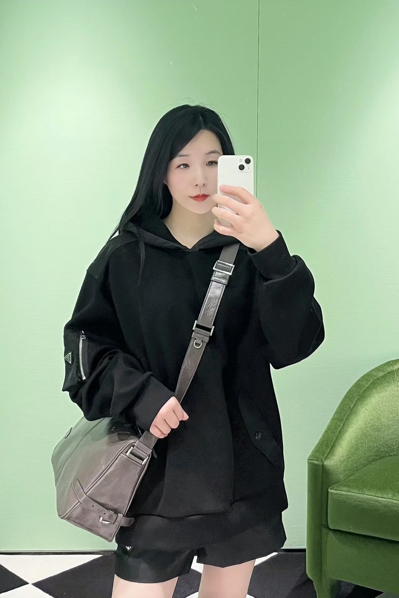 체인2호/프라다 남성 후드