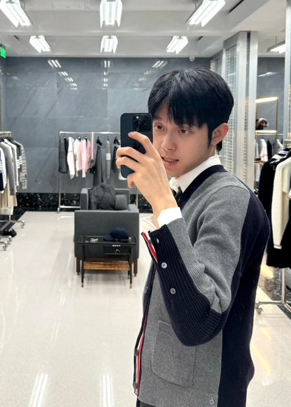 TJ셀러/톰브라운 남성 니트 가디건