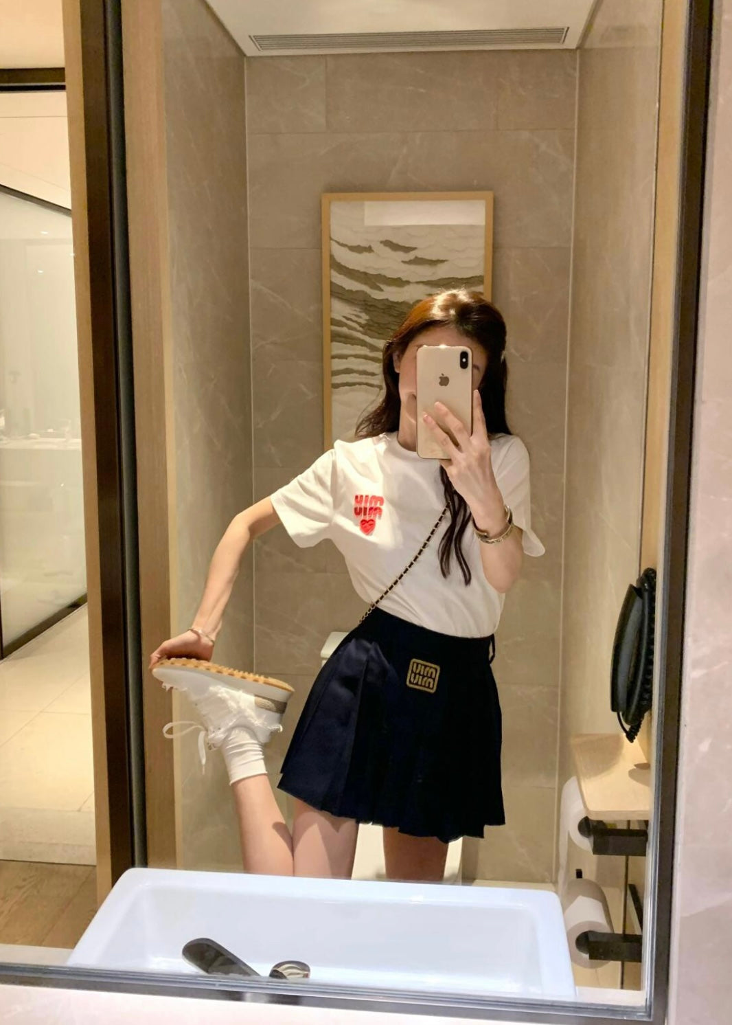 TJ셀러/미우미우 여성 반팔 티셔츠