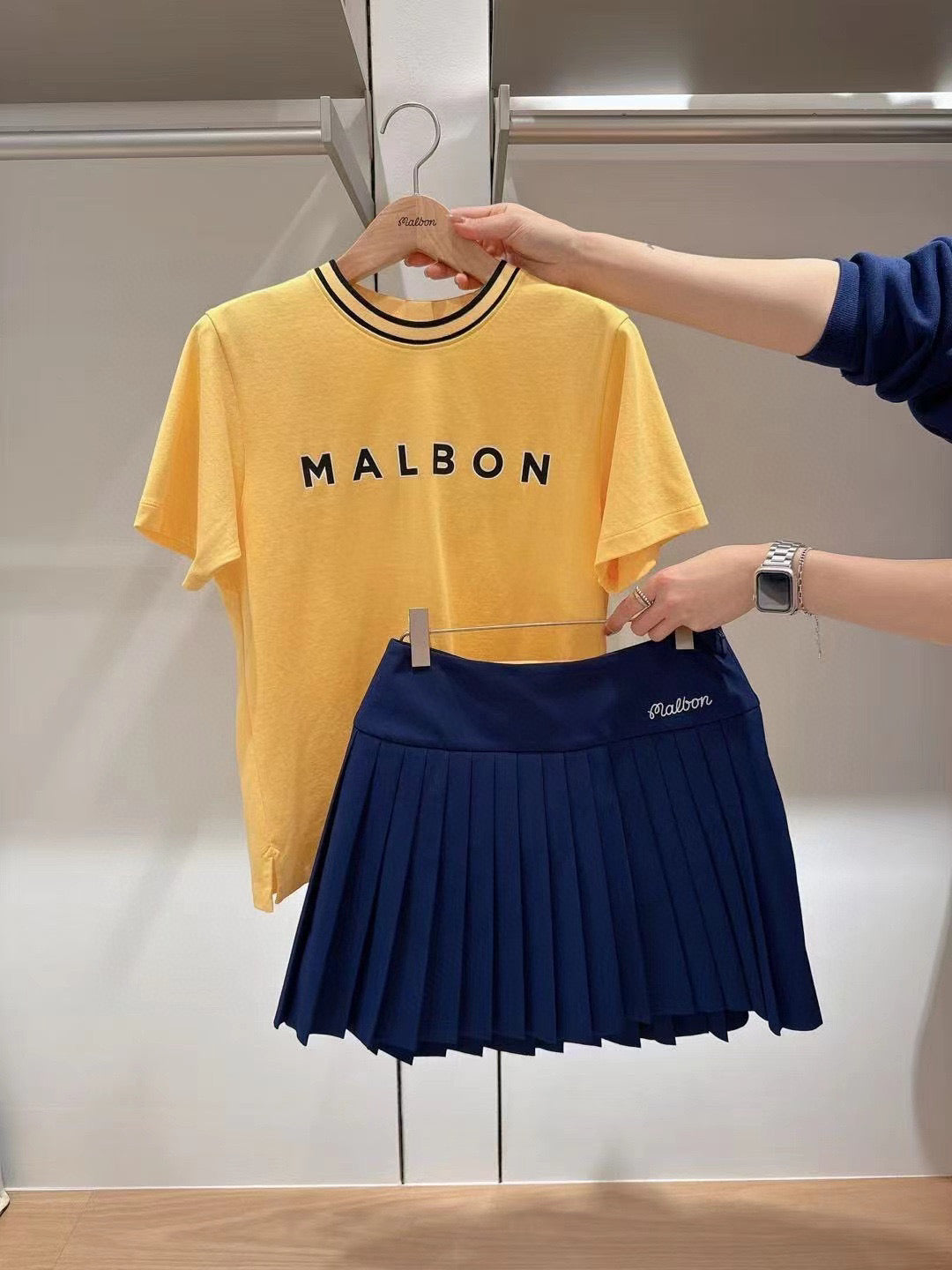 마이골프/ MALBON 여성 골프 스커트
