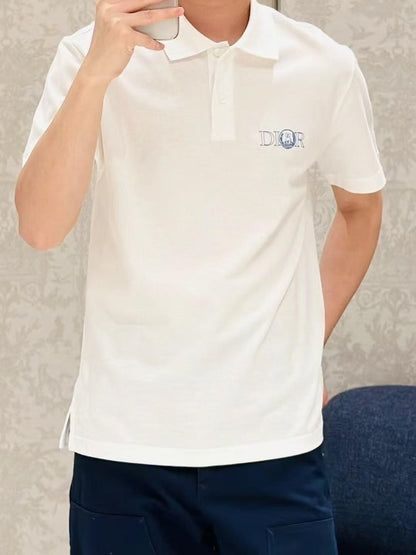 R공장/디올 남성 폴로넥 반팔 셔츠