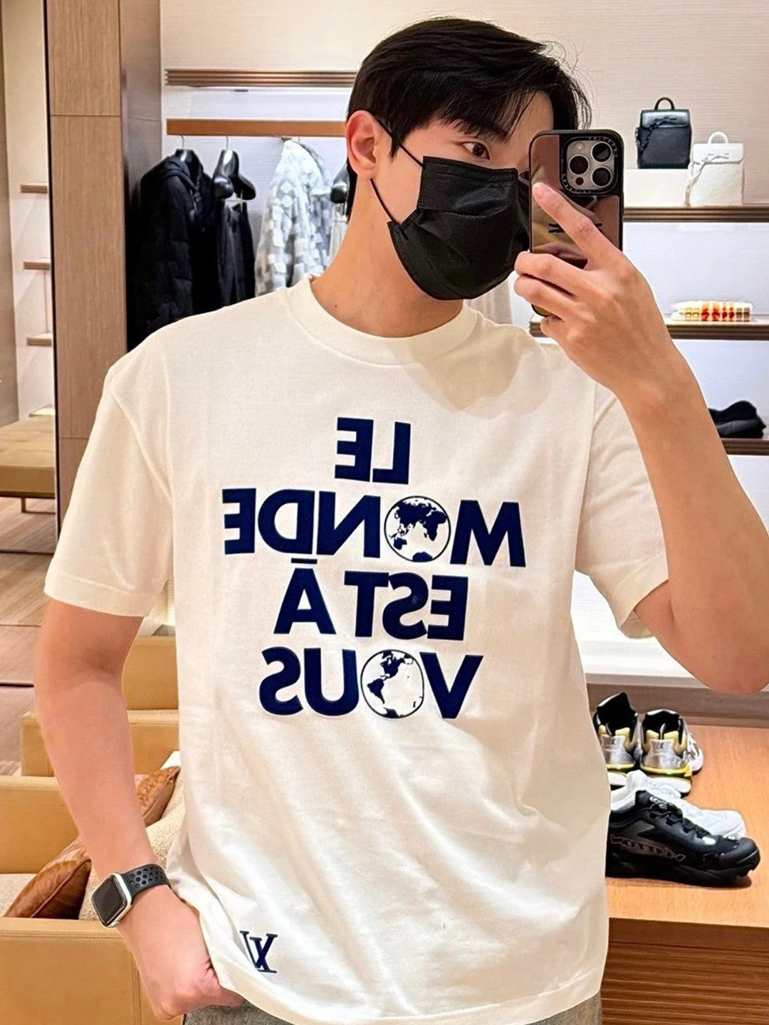 R공장/루이비통 남성 반팔 티셔츠