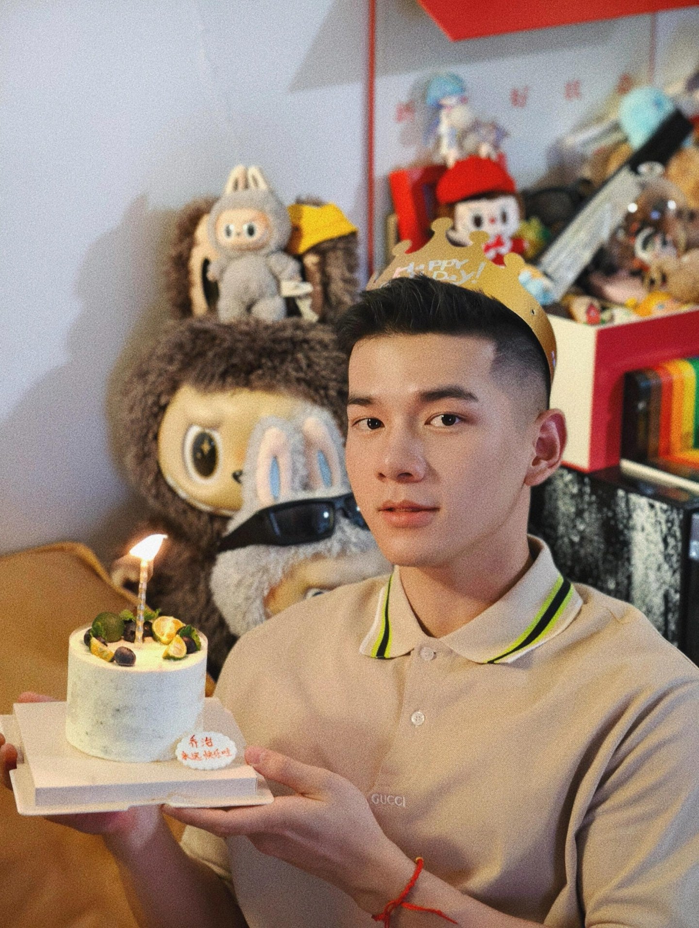 R공장/구찌 남성 폴로넥 반팔