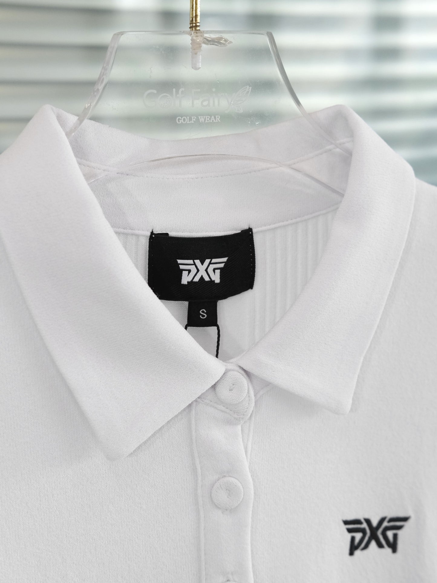마이골프 /  PXG 여성 니트 반팔 상의