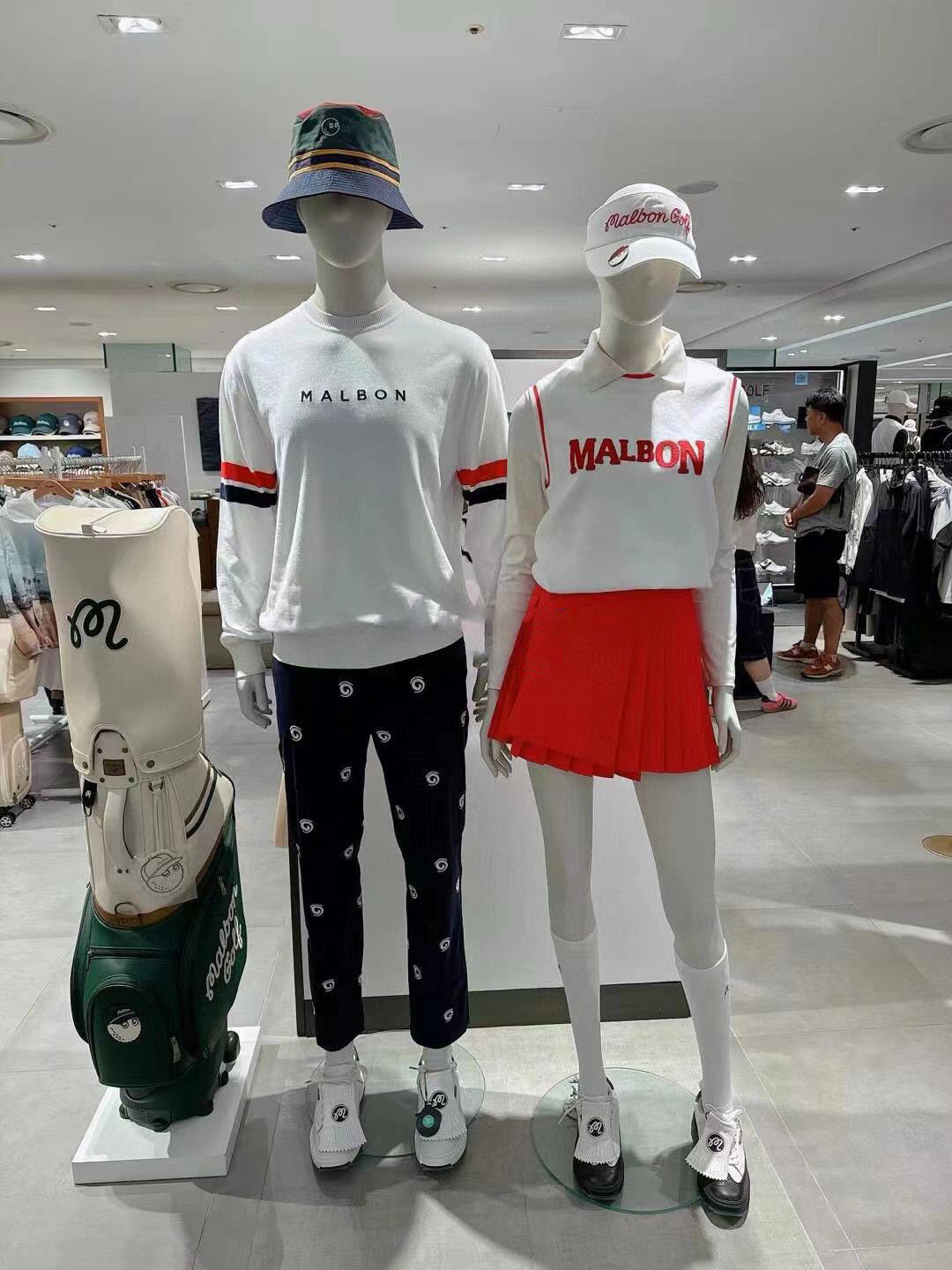 마이골프 / MALBON 남성 니트