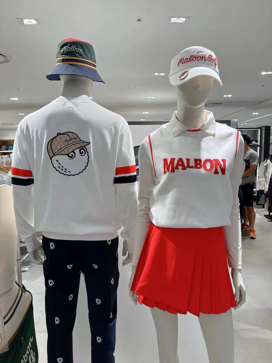 마이골프 / MALBON 남성 니트