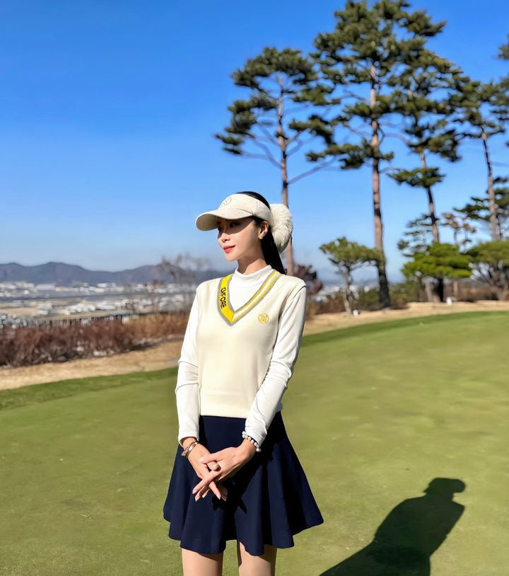 마이골프 / G/FORE 여성 니트 조끼