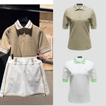 마이골프 / G/FORE 여성 반팔 셔츠