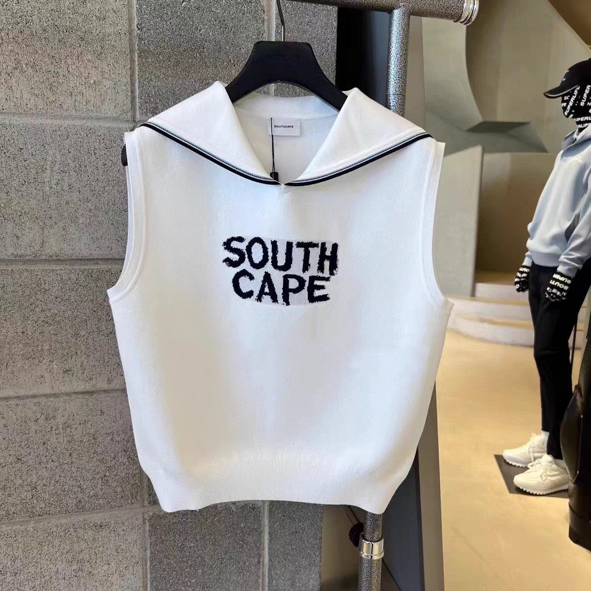 마이골프 / SOUTHCAPE 여성 니트 조끼