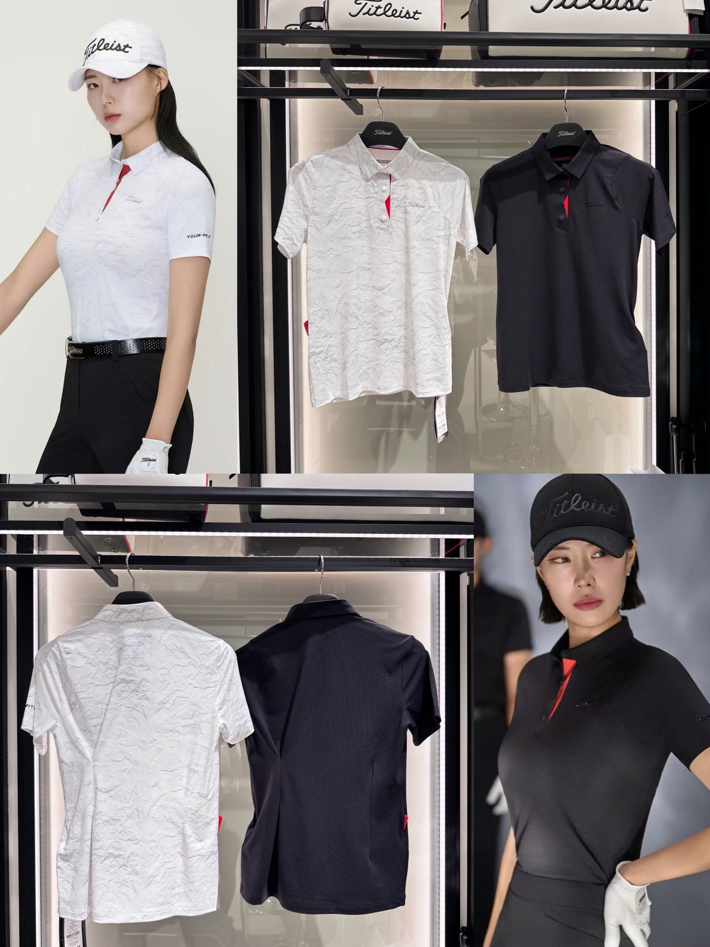 마이골프 / Titleist 여성 반팔 셔츠