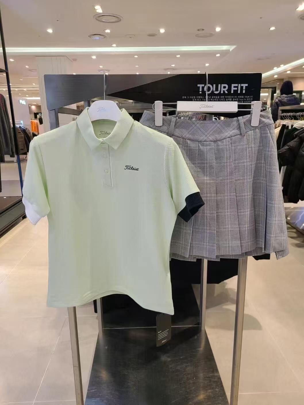 마이골프 / Titleist 여성 폴로넥 반팔