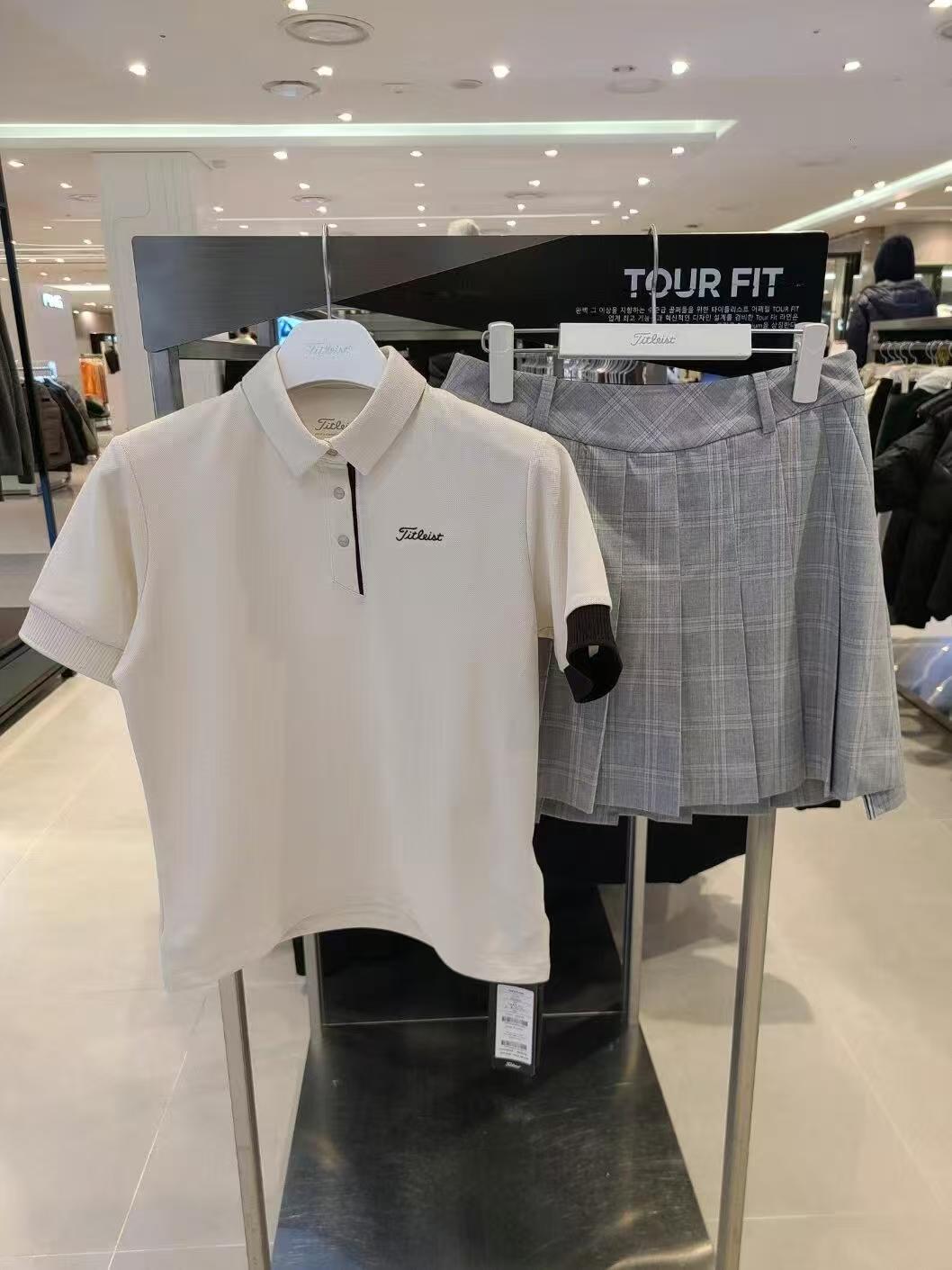 마이골프 / Titleist 여성 폴로넥 반팔