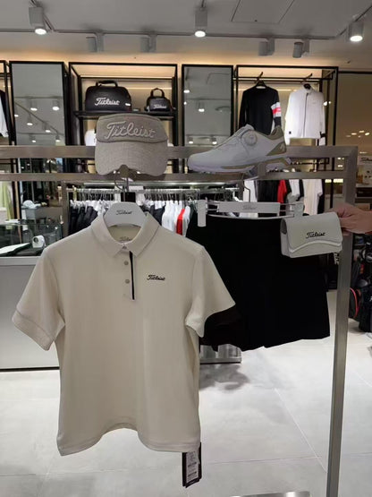 마이골프 / Titleist 여성 폴로넥 반팔