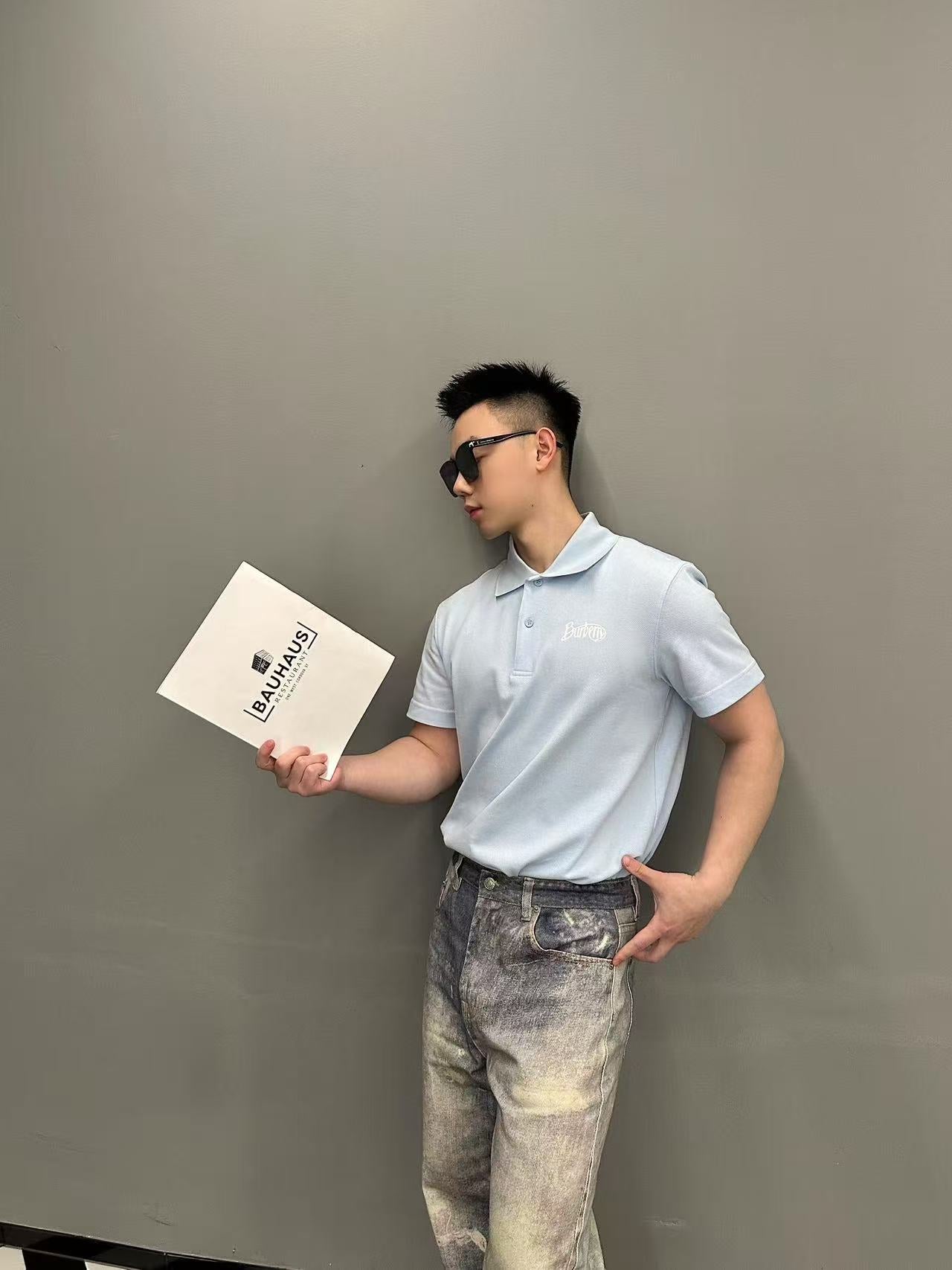 GTR / 버버리 남성 반팔 셔츠