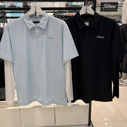 마이골프 / Titleist 남성 반팔 셔츠