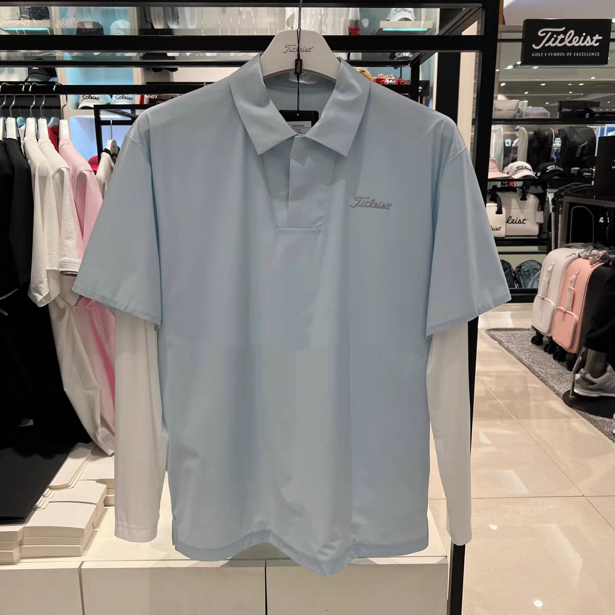 마이골프 / Titleist 남성 반팔 셔츠