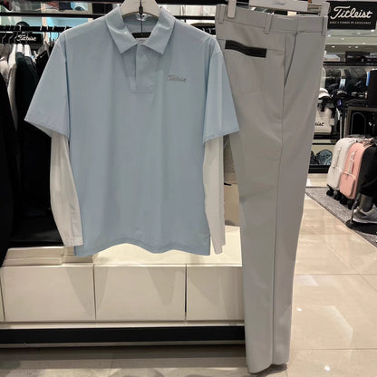 마이골프 / Titleist 남성 반팔 셔츠