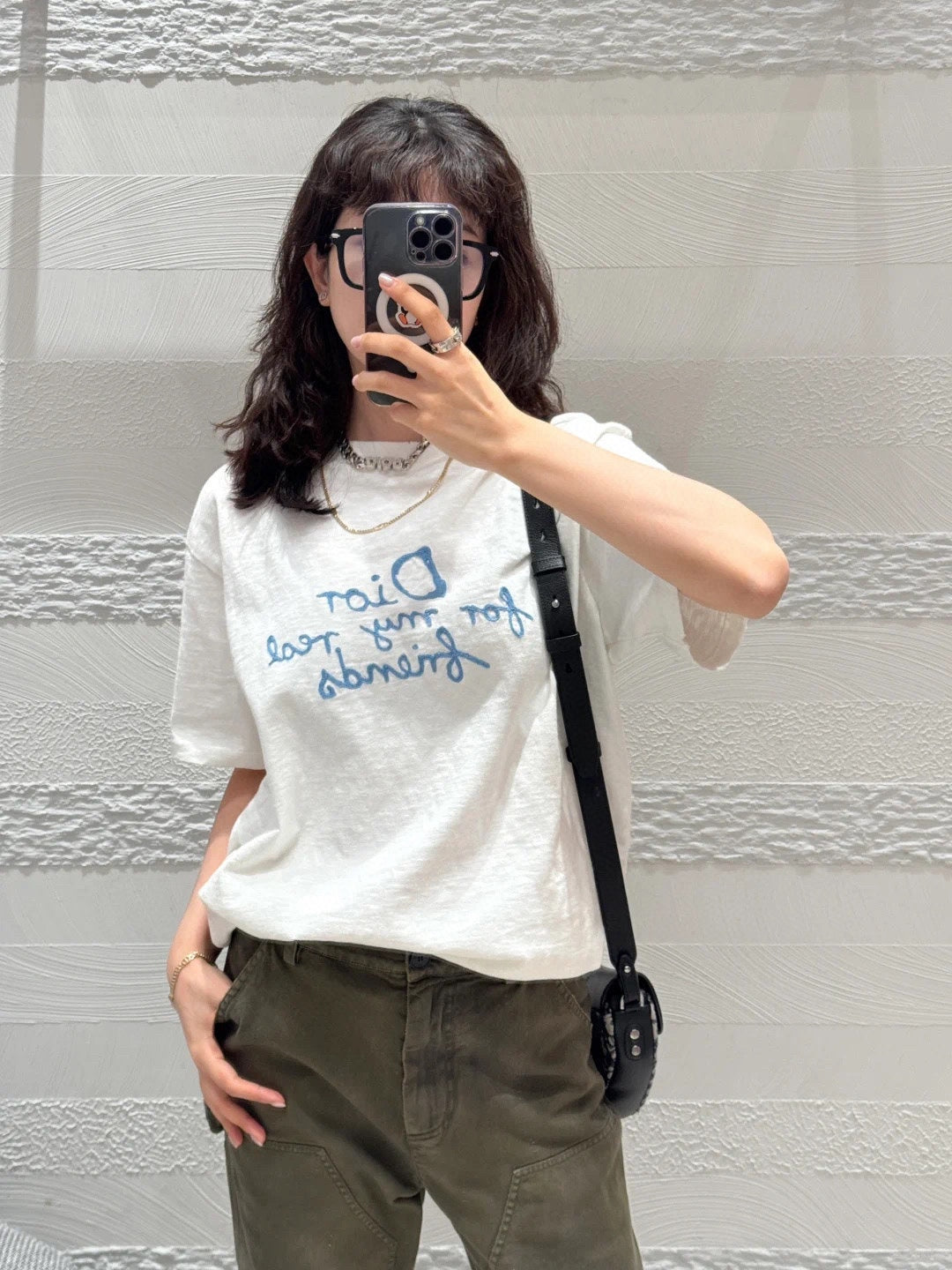 BVG / 디올 남성 반팔 티셔츠