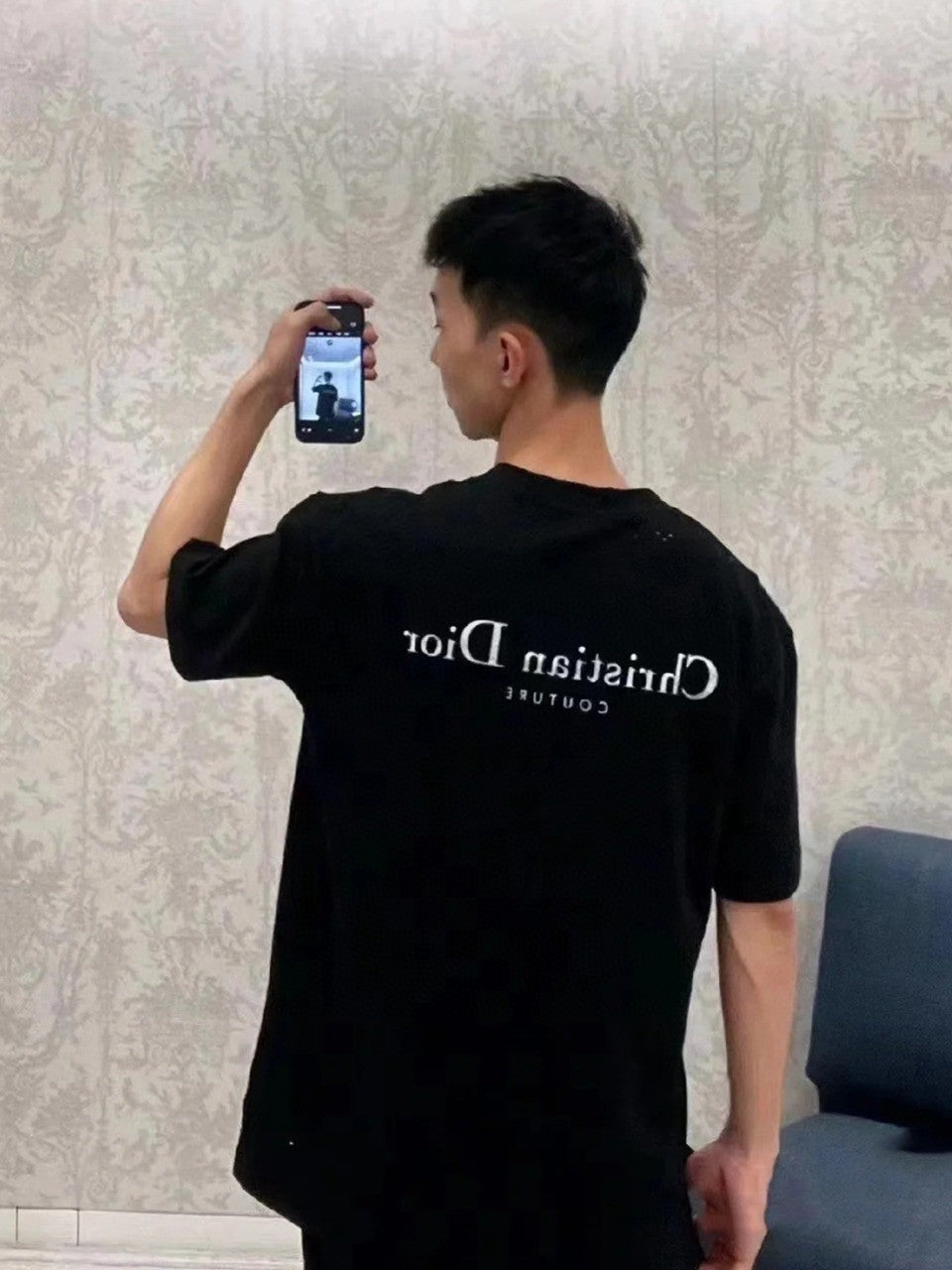 체인2호  / 디올 남성 반팔 티셔츠