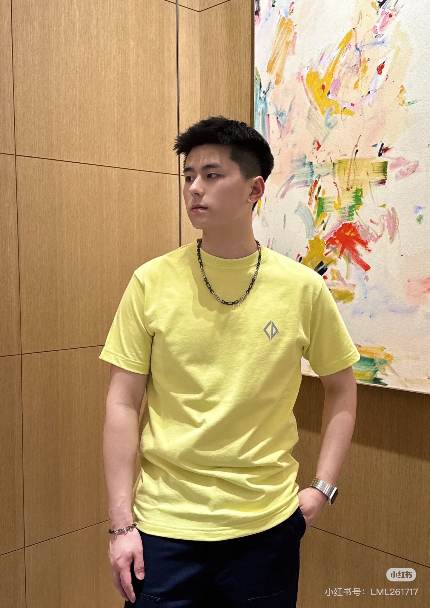 체인2호 / 디올 남성 반팔 티셔츠