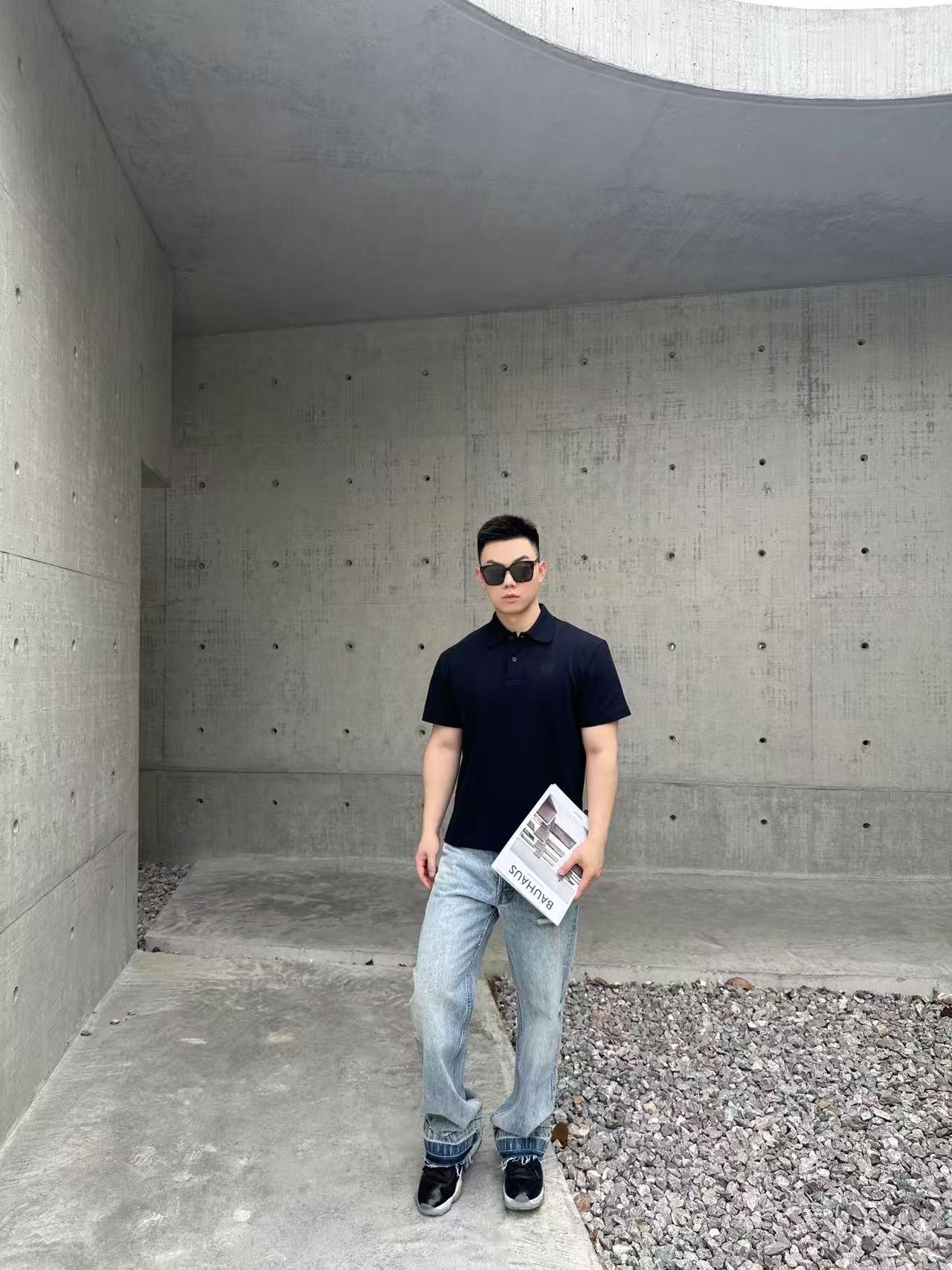 GTR / 로에베 남성 반팔 셔츠