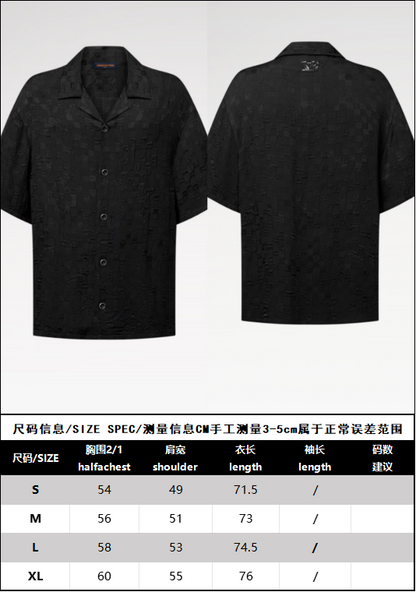 R공장 / 루이비통 남성 반팔 셔츠