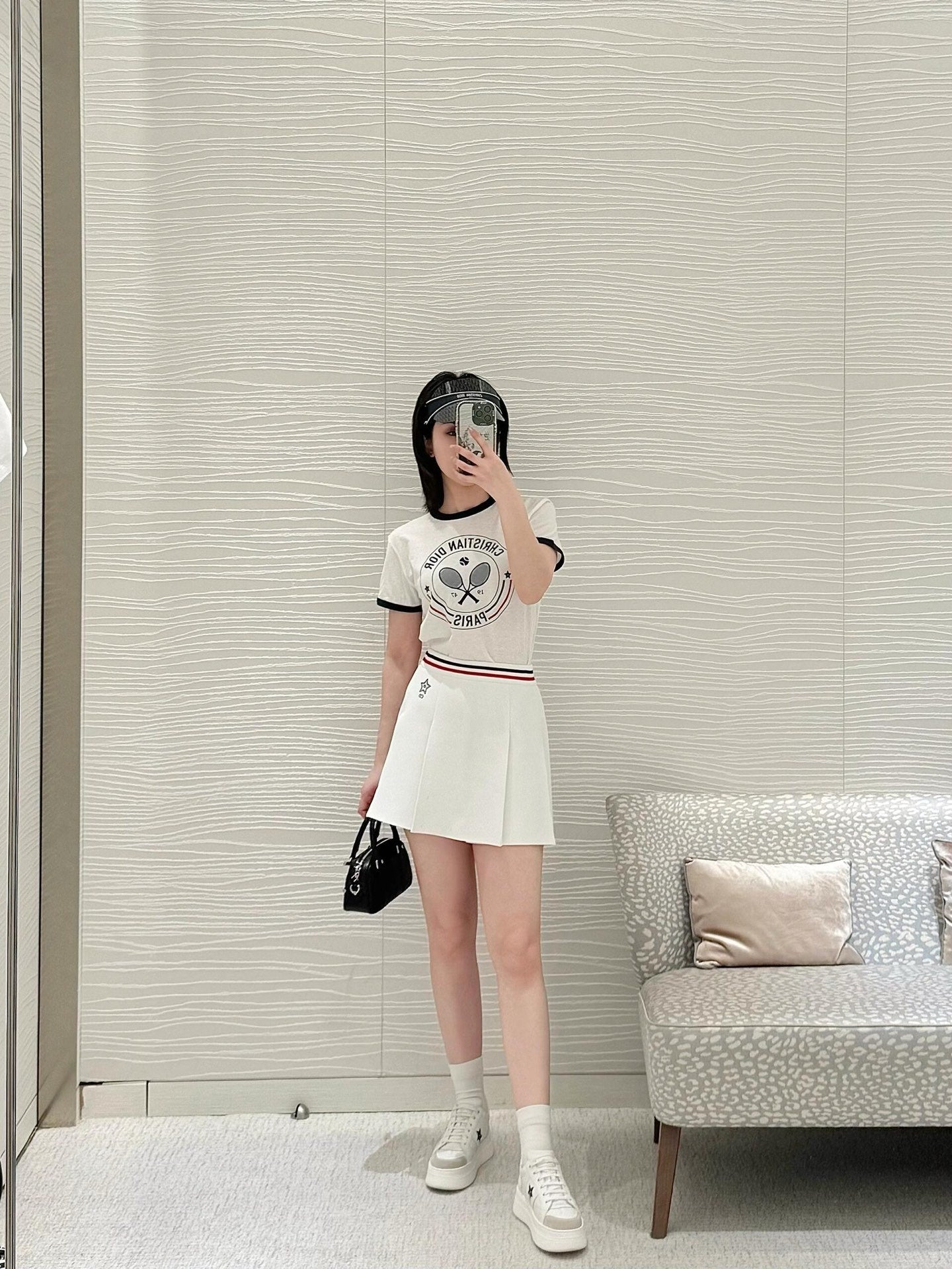 R공장 / 디올 여성 반팔 티셔츠