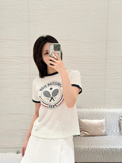 R공장 / 디올 여성 반팔 티셔츠