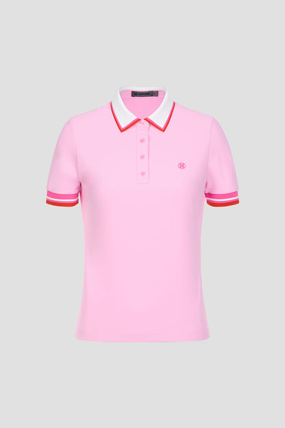 마이골프 / G/FORE 여성 폴로넥 반팔